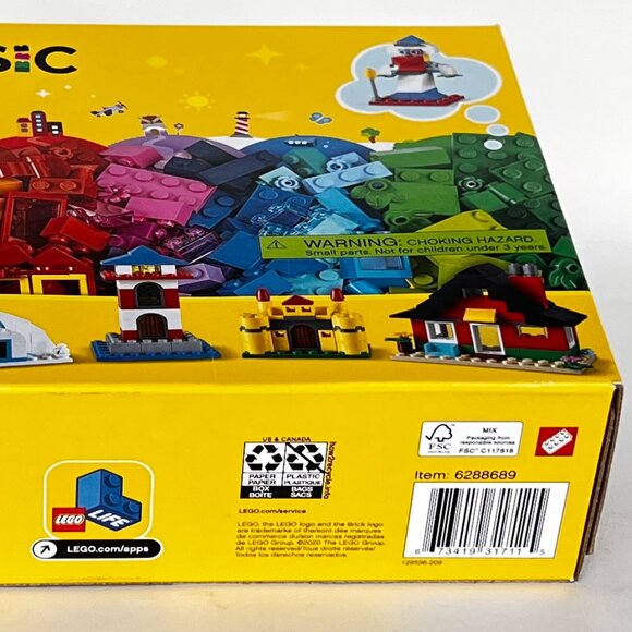 Lego Brand New Classic Bricks and Houses 11008 Kids' Building Toy - Picture 8 of 9